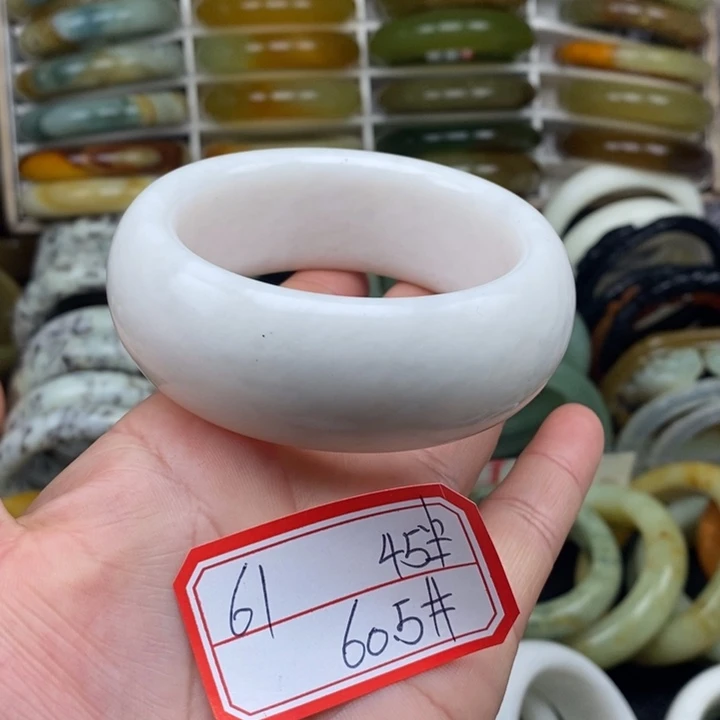 未镶嵌蛇纹石玉手绳