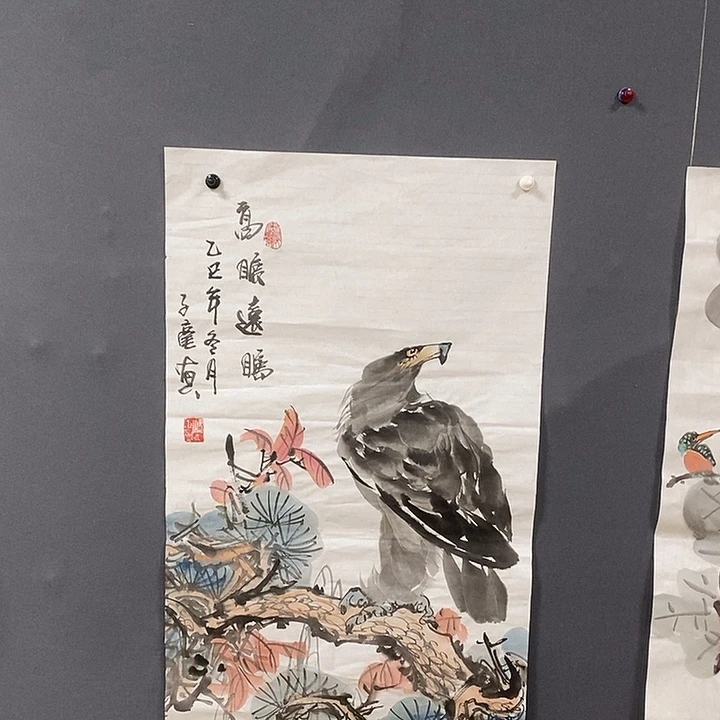 国画冯希奎50.100手绘画芯