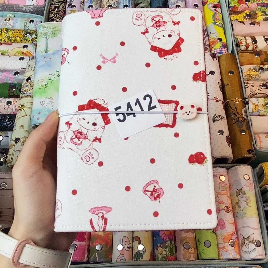 织绣A6活页不加纸5412