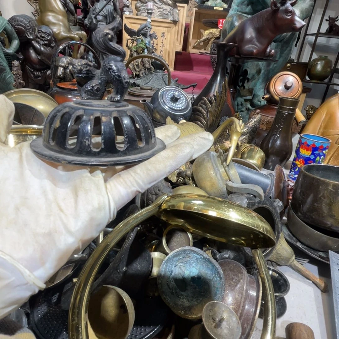 大阪回流铜器摆件33