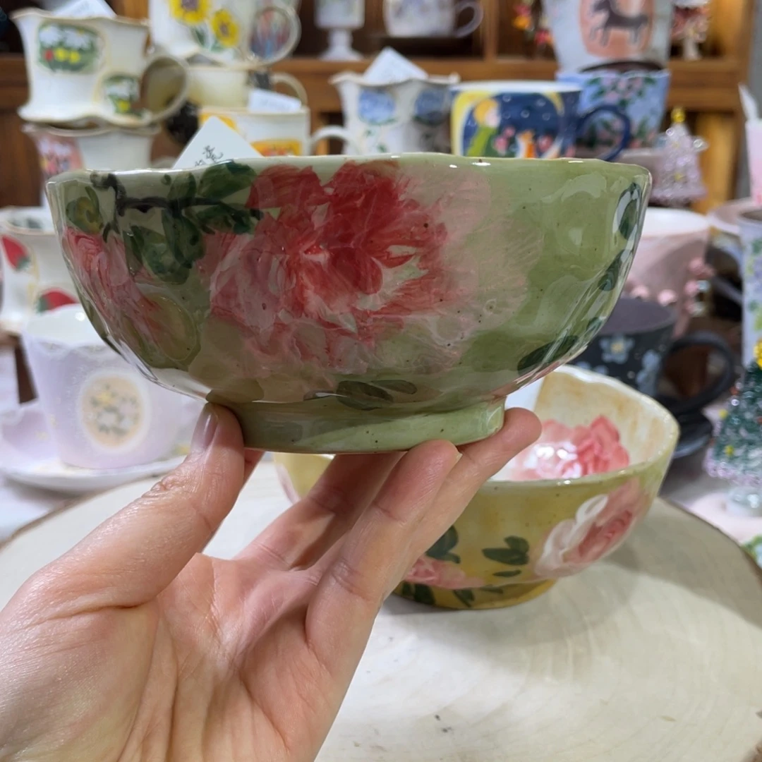 景德镇手工陶瓷面碗600