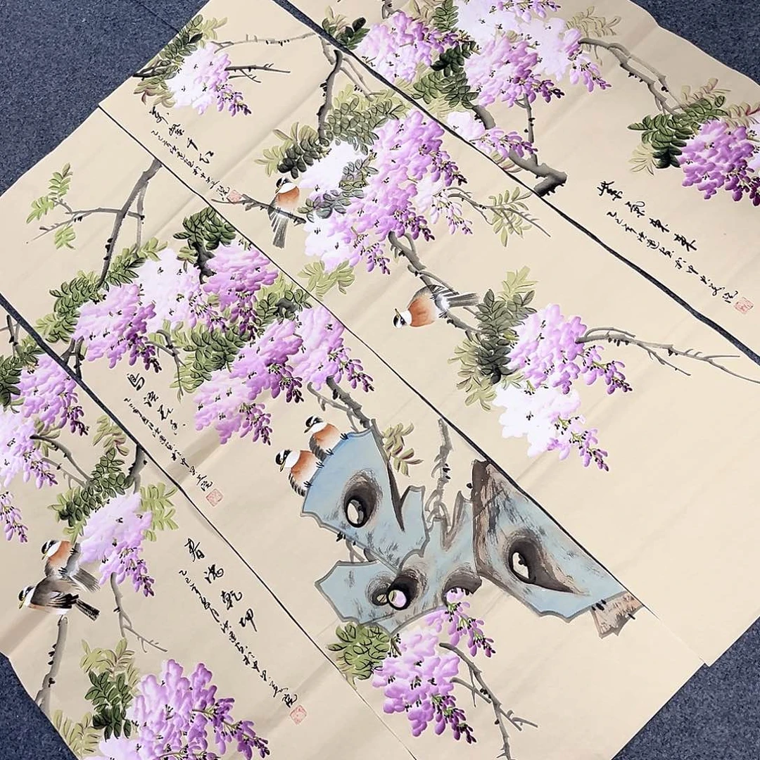 国画国画老师作品