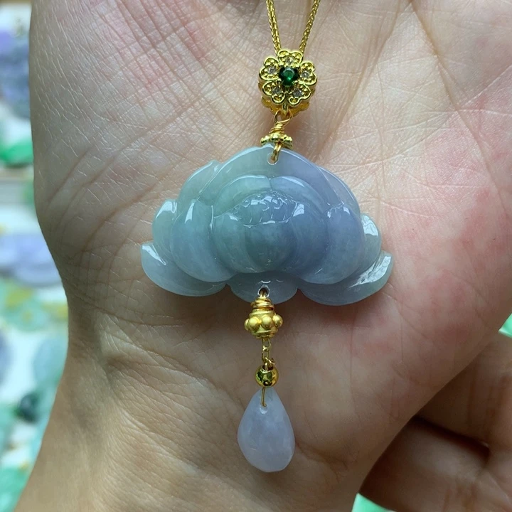 颈饰未镶嵌翡翠翡翠