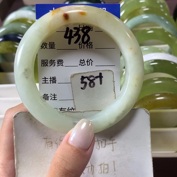 未镶嵌蛇纹石玉手镯438