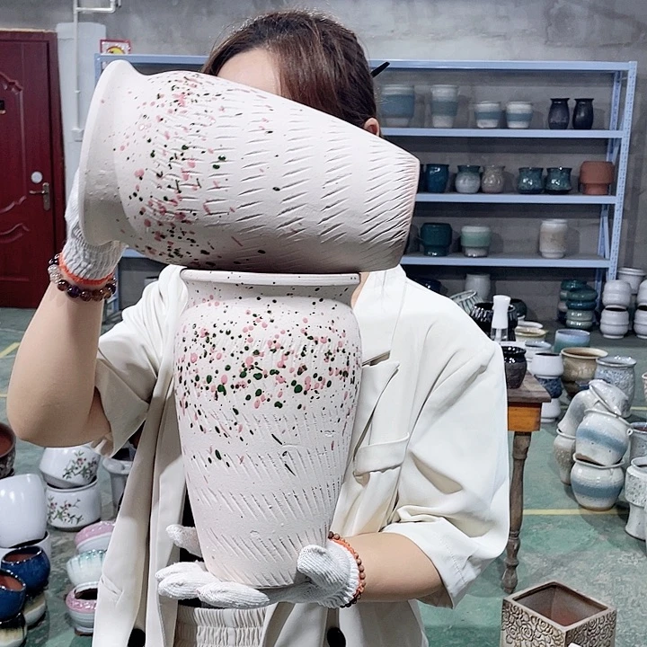 红陶作品高25/15两个