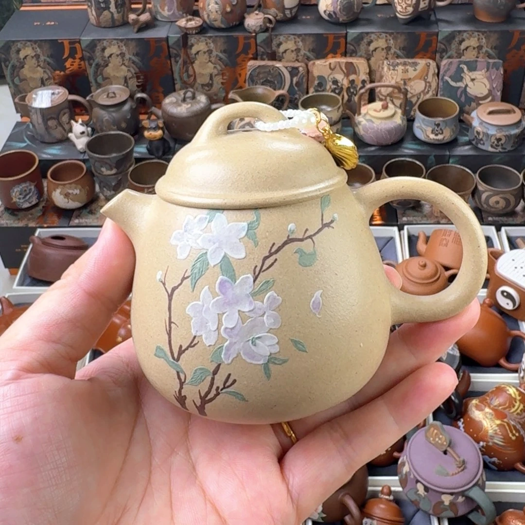 茶壶紫砂160cc原矿精工半手