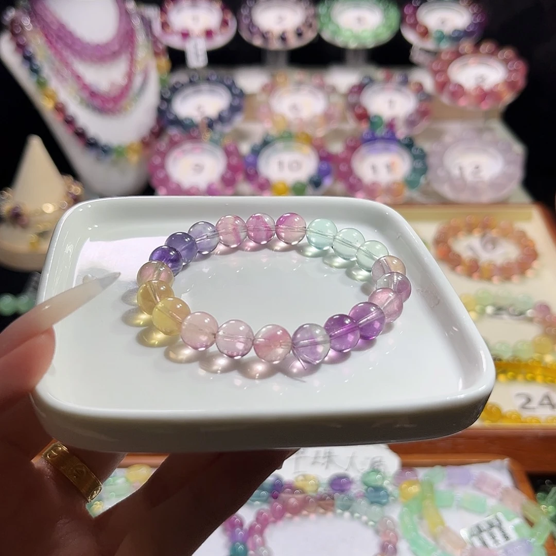 手串未镶嵌萤石冰淇淋