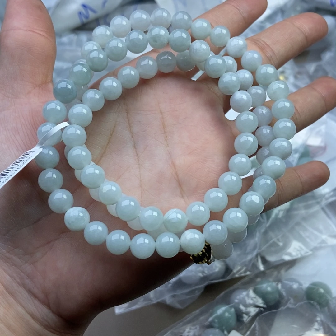 翡翠未镶嵌手链翡翠