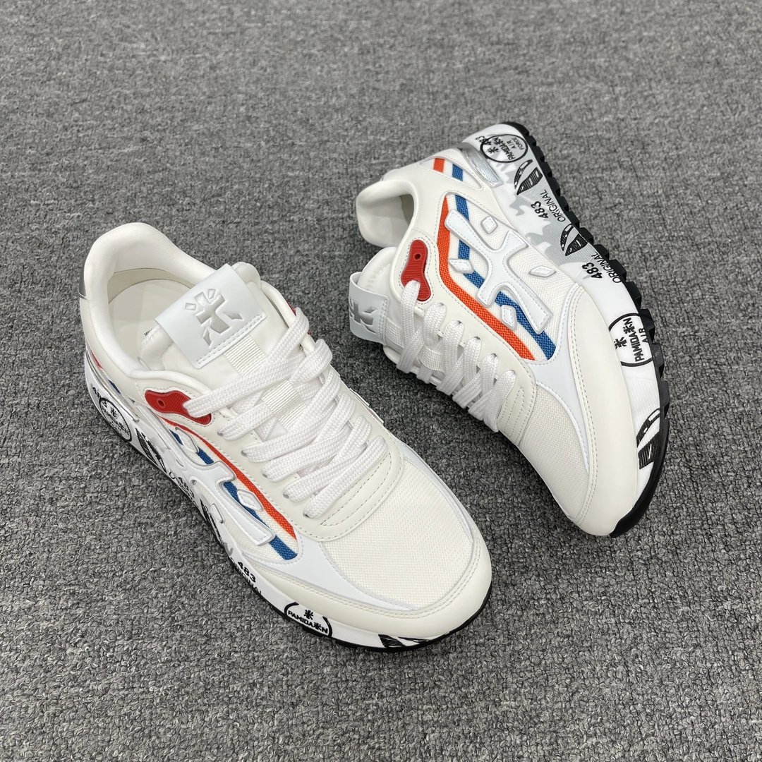 欧货高端斯丹SIDAN品牌男鞋2025新款百搭潮牌爆款休闲米字鞋百搭