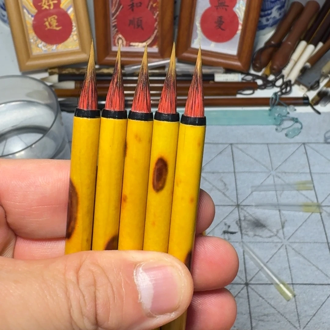 五支合金小红毛出锋1.8cm