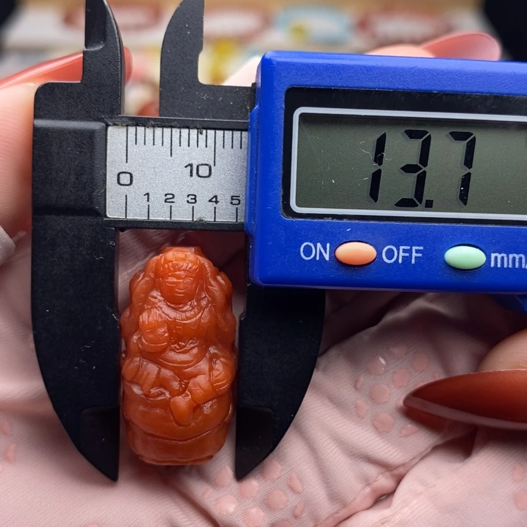 南红玛瑙配饰未镶嵌有矿点瑕