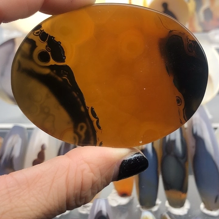 查罗石未镶嵌珠宝半成品137