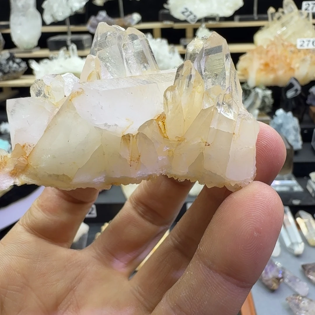 石材天然水晶摆件