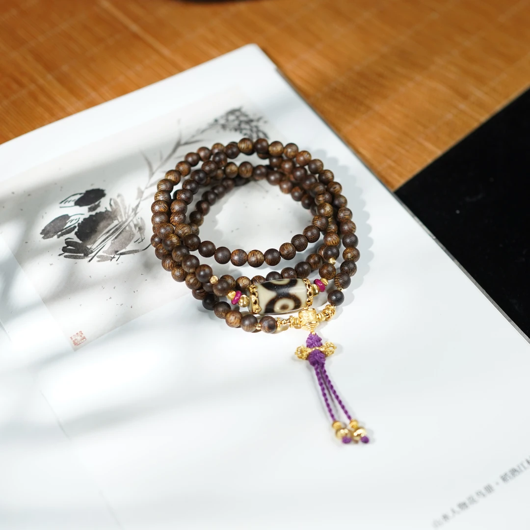 【佩洁】玛瑙*手串*18k金镶嵌