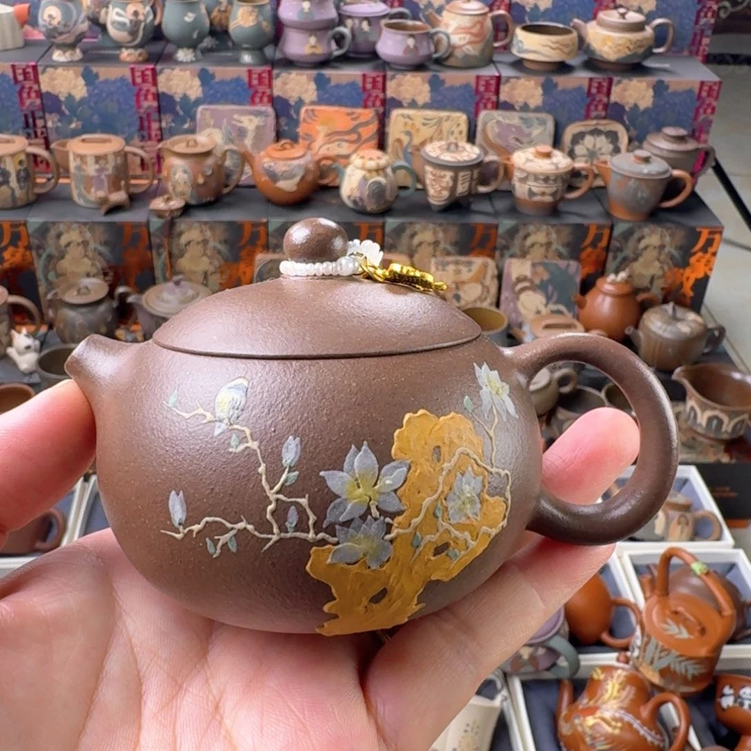 茶壶紫砂150cc原矿精工半手