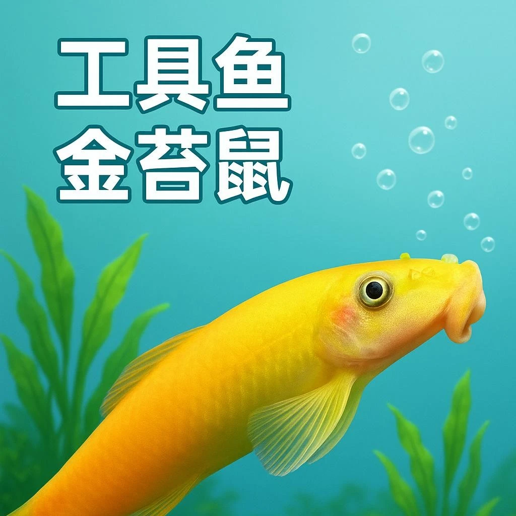 青苔鼠鱼好养耐活金苔鼠鱼淡水热带除藻清洁粪便工具观赏鱼吃藻鱼