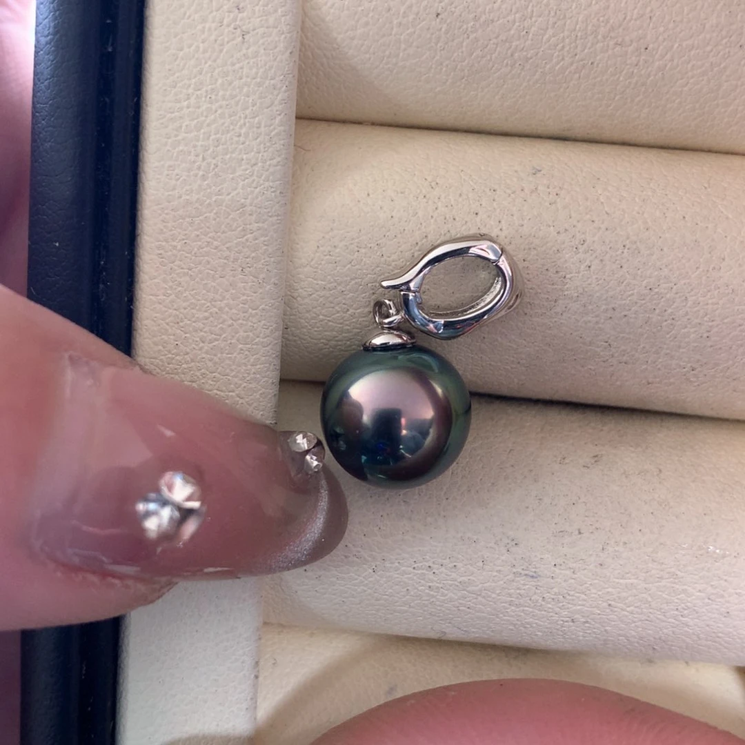 海水珍珠颈饰银S925镶嵌