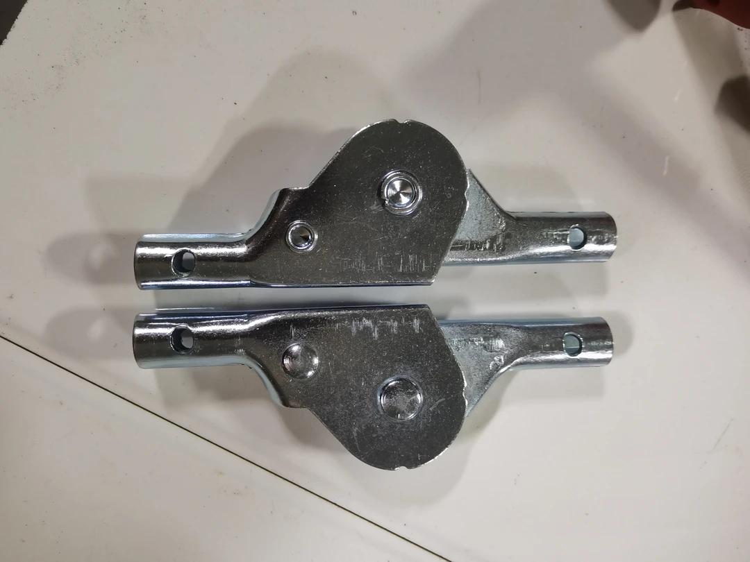 打药喷杆折页5档调节镀锌材质一对