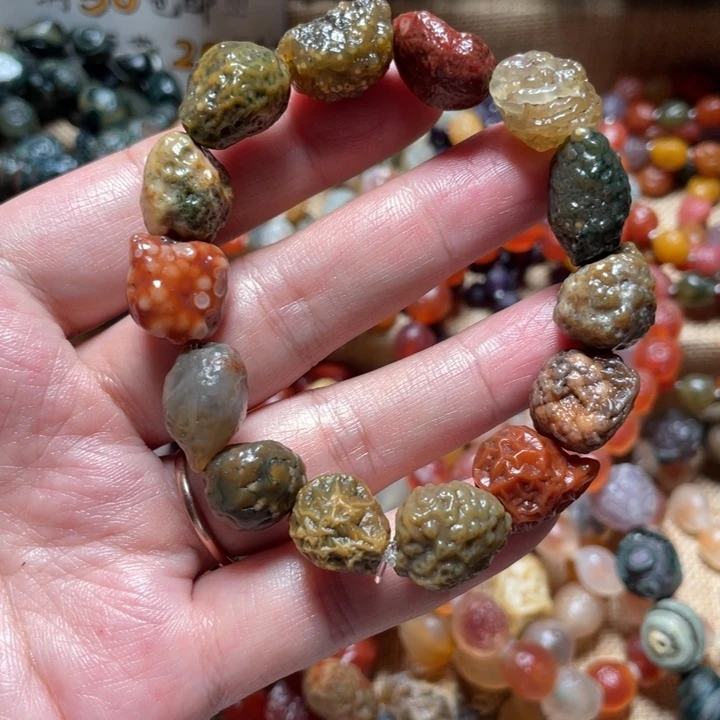 玛瑙/玉髓未镶嵌手链