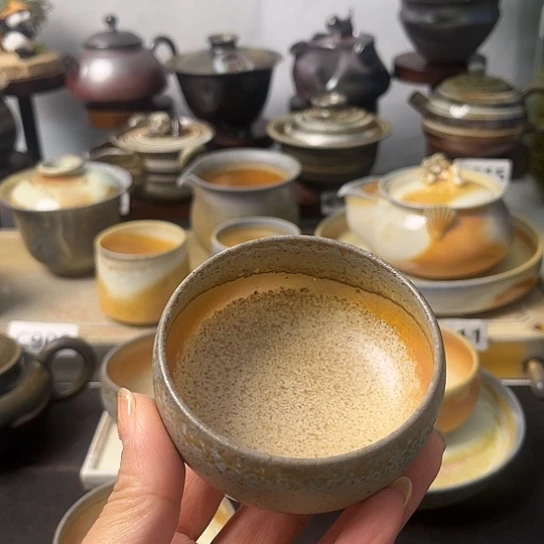 秋*柴烧茶具柴烧茶具