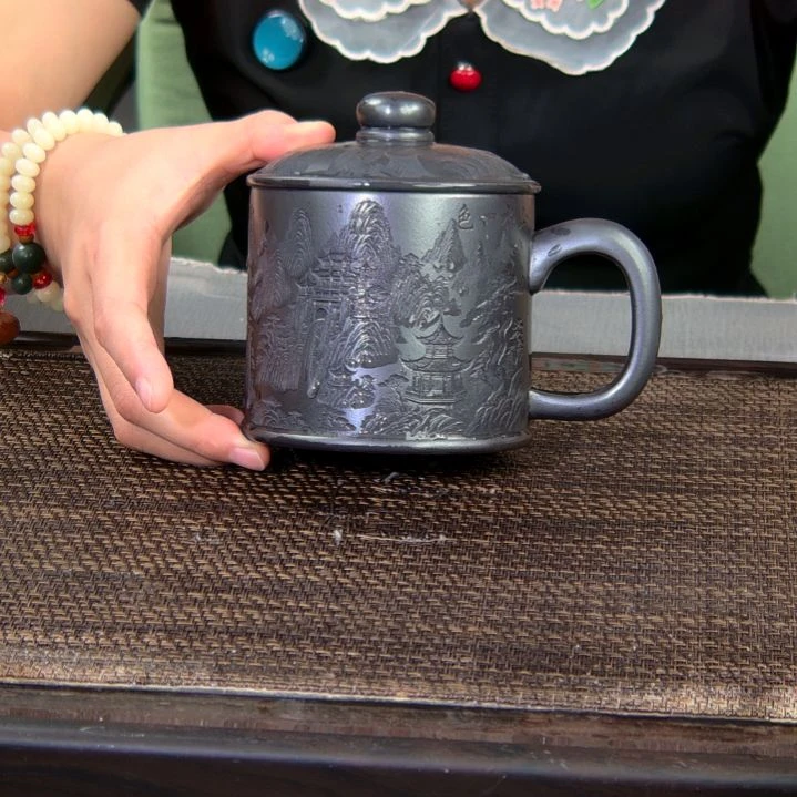 茶杯紫砂高货放漏