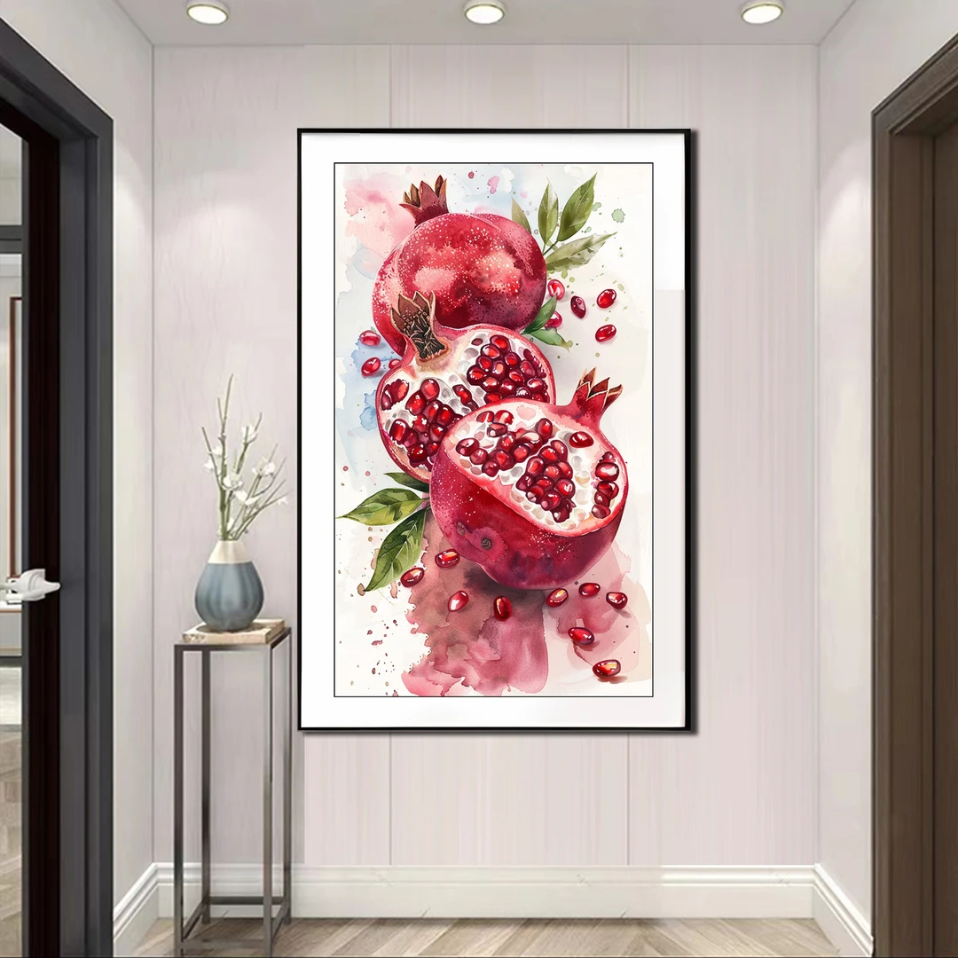 【金丝布】6397多子多福十字绣大格60x100厘米满绣51种绣线