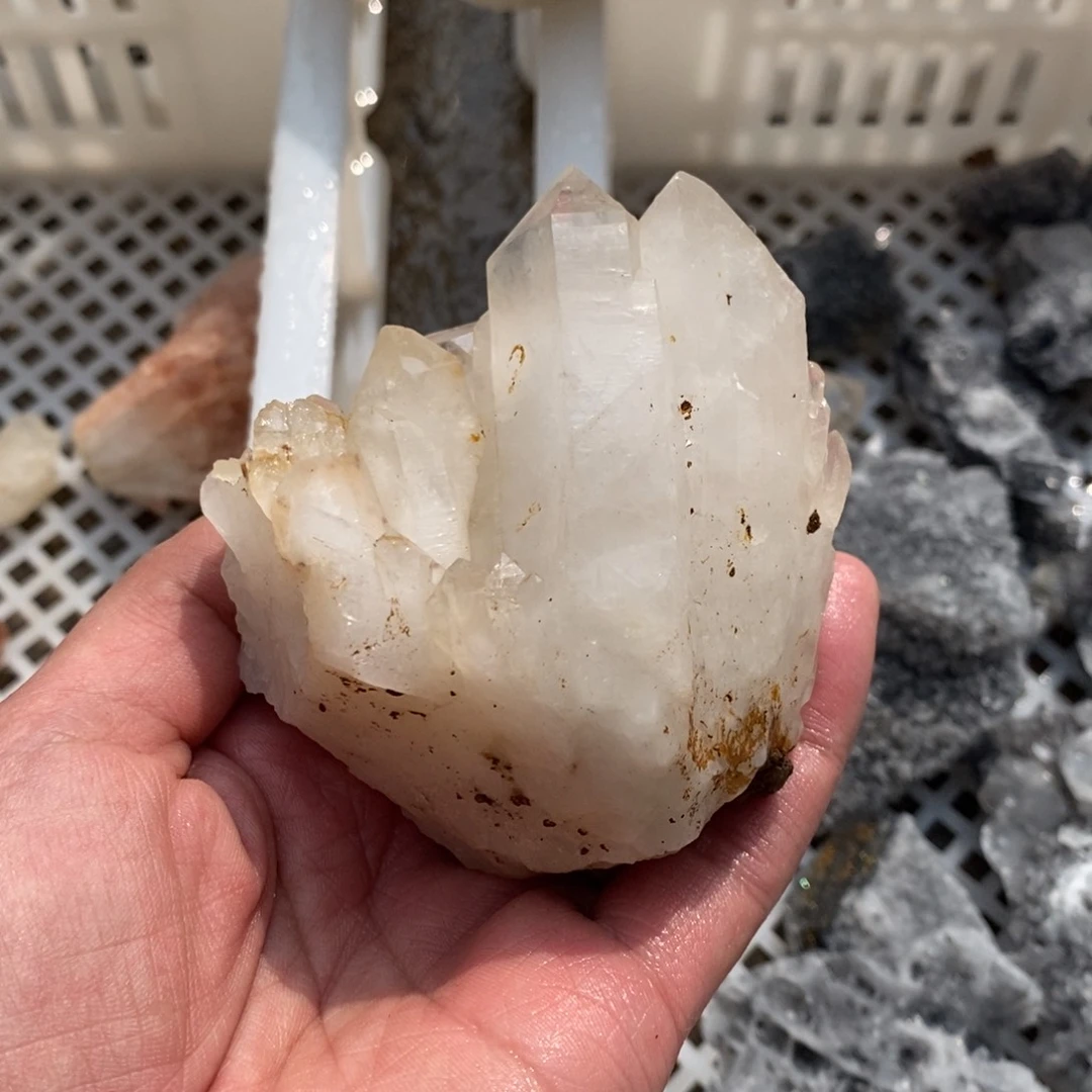 水晶水晶原石摆件未镶嵌