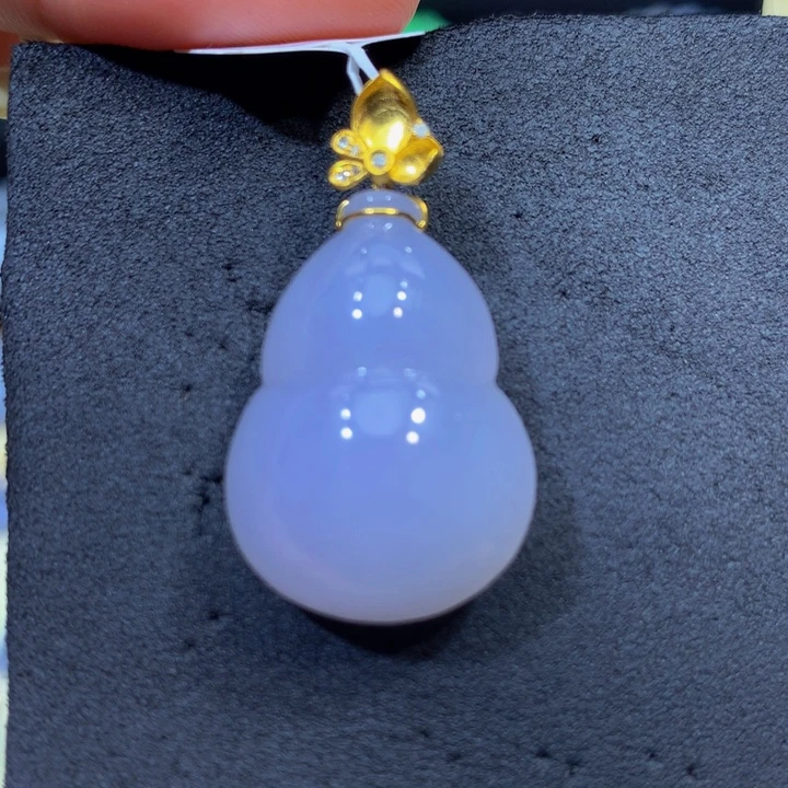 翡翠18K金镶嵌手链翡翠