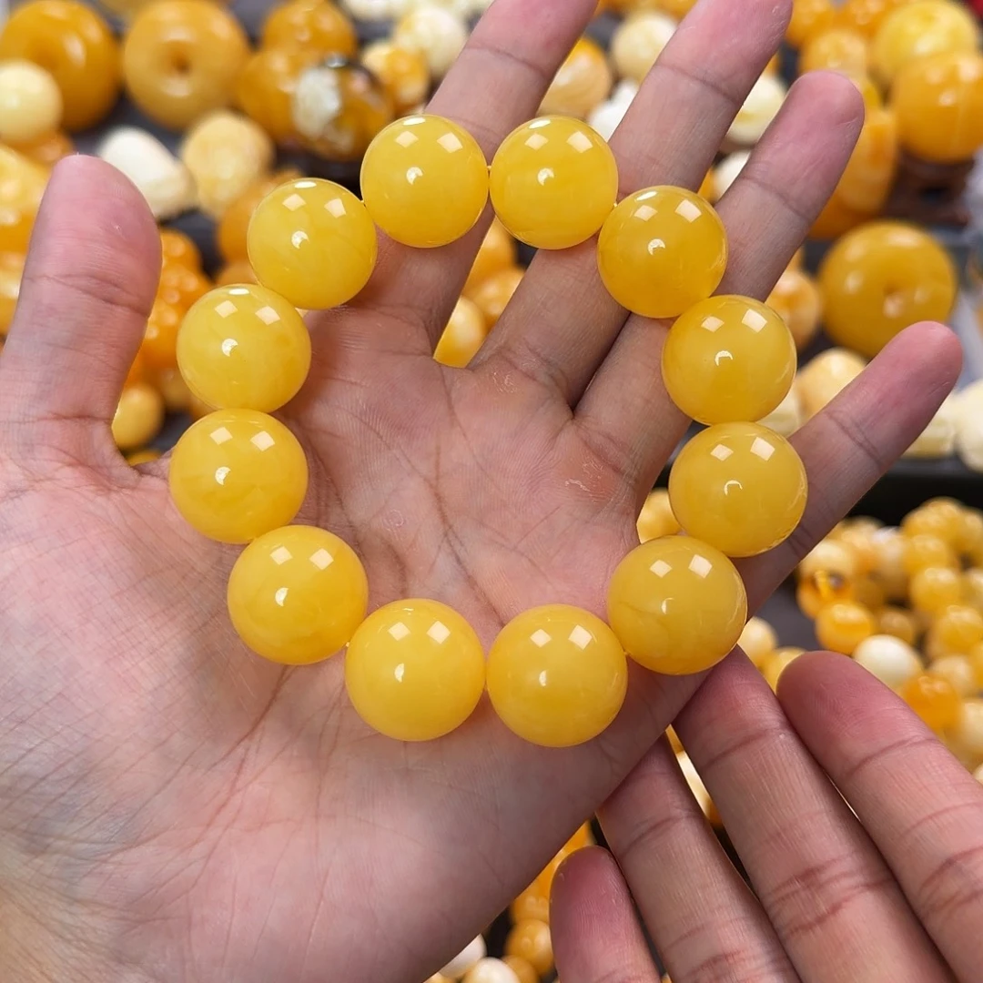 琥珀未镶嵌珠宝奇石20mm同料