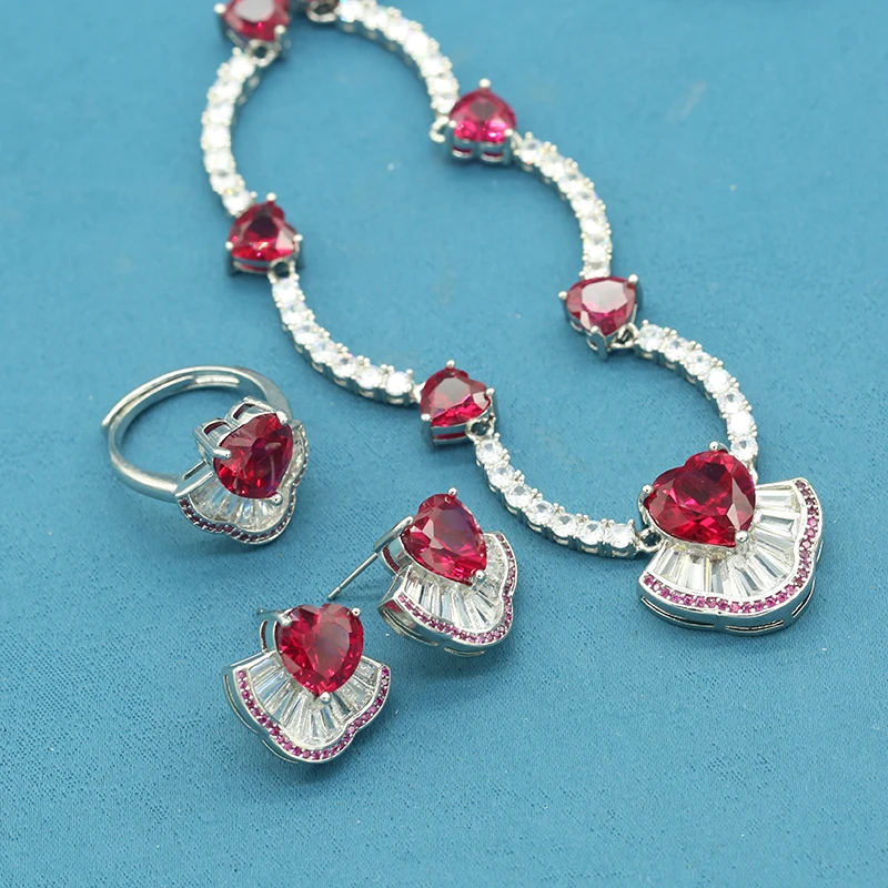 【高级定制】收藏级轻奢时尚设计吊坠套装h552