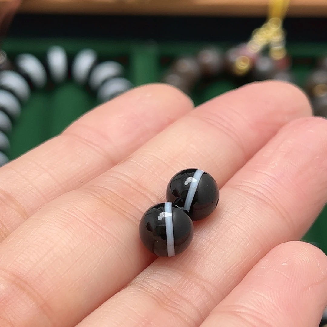 玛瑙/玉髓合金单珠