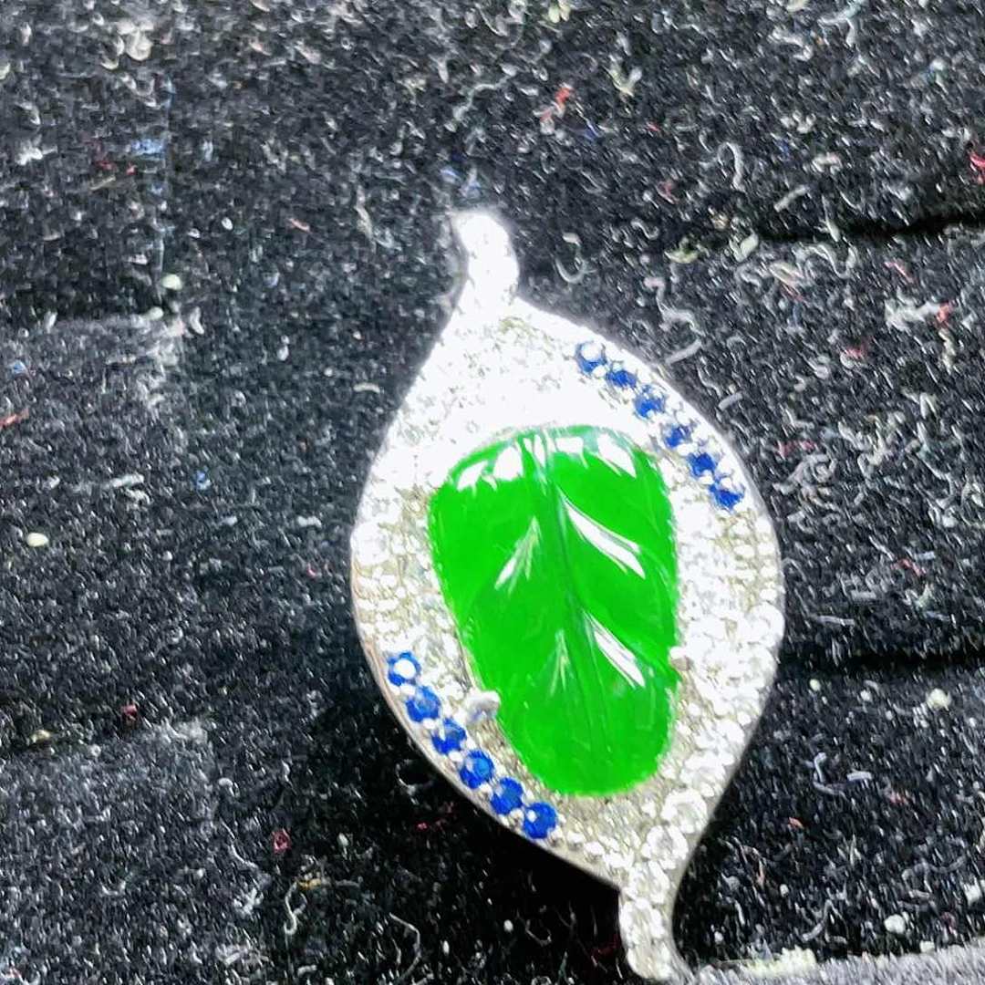 翡翠颈饰未镶嵌367，