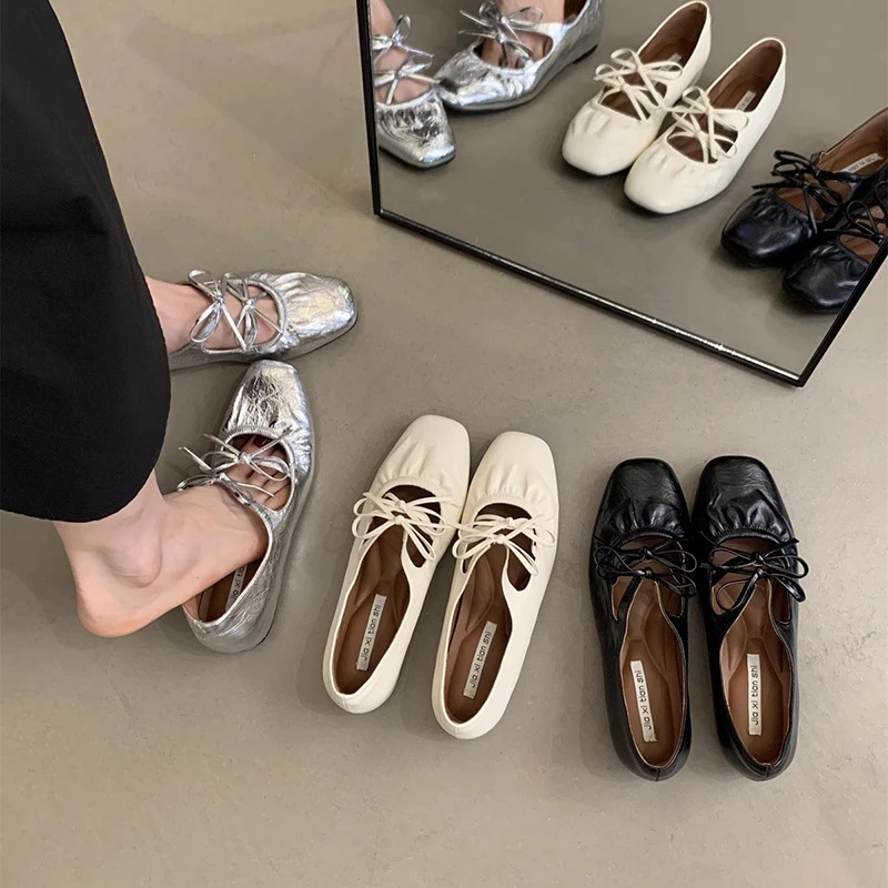 新疆西藏包邮jiaxitianshi内增高银色单鞋女温柔仙女风晚晚厚底玛