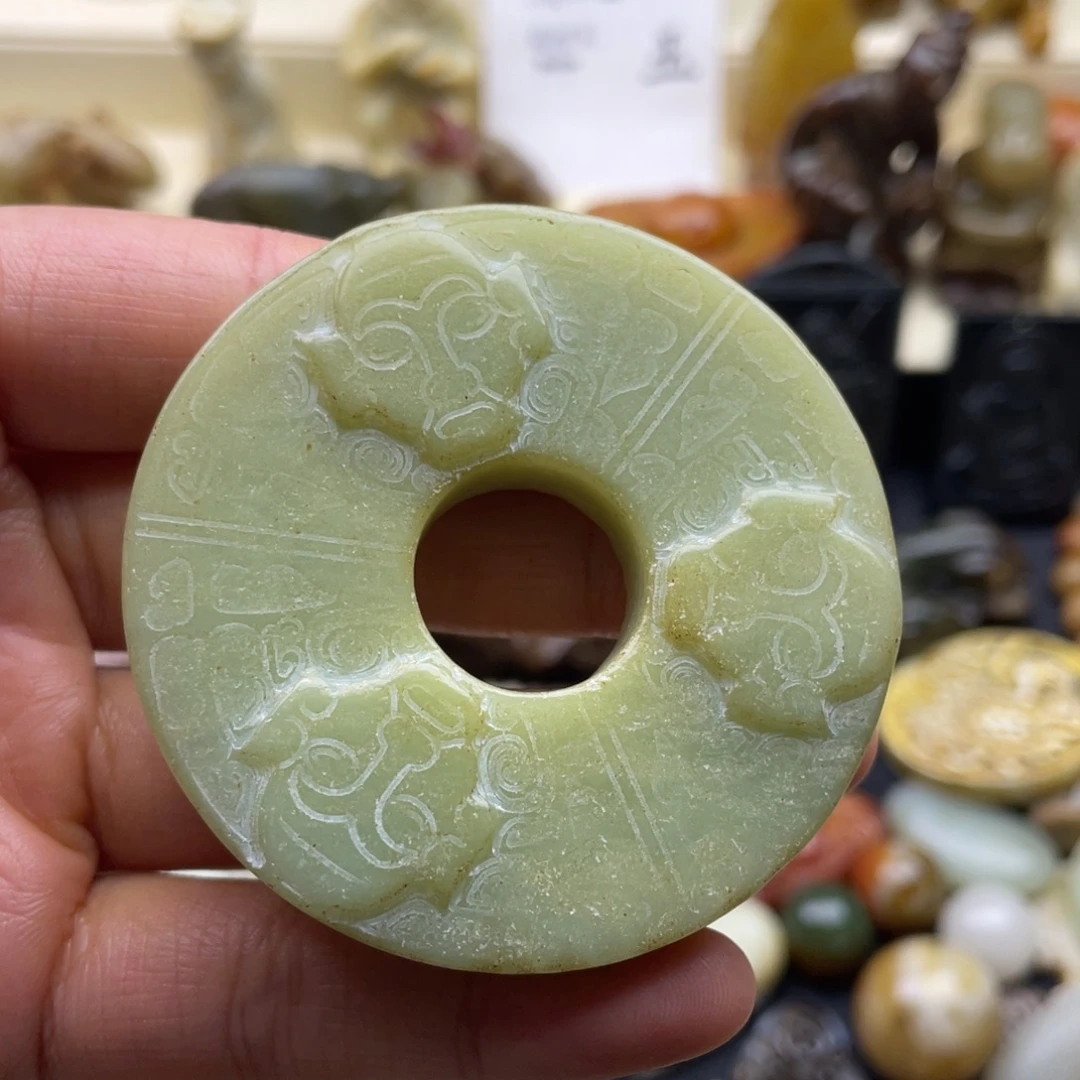 蛇纹石玉未镶嵌颈饰27