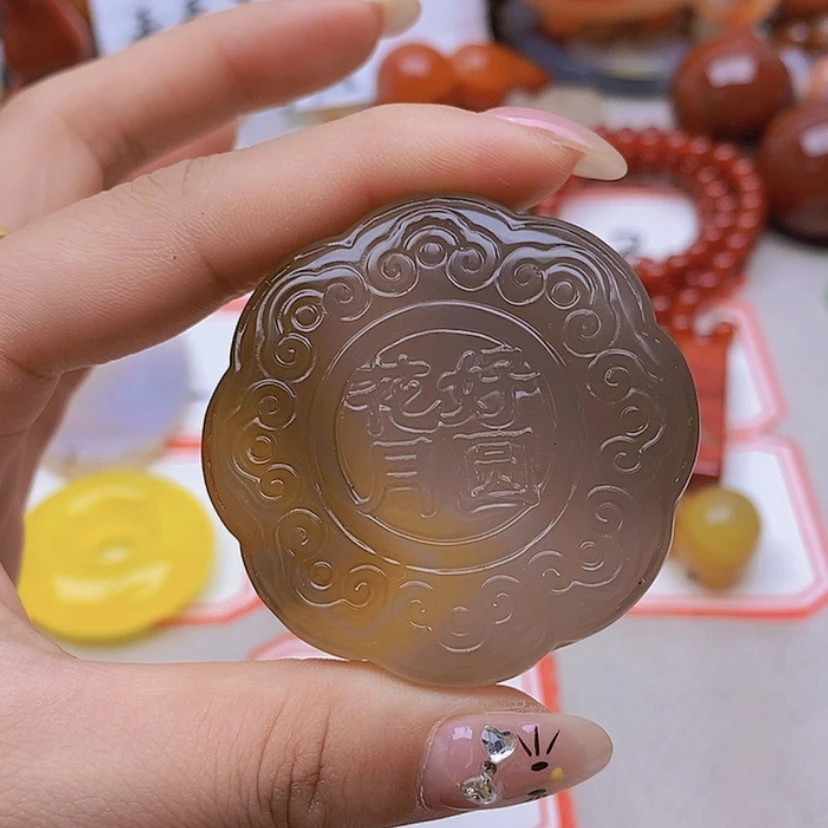 【闪购商品】未镶嵌玛瑙/玉髓珠宝半成品❦****❦