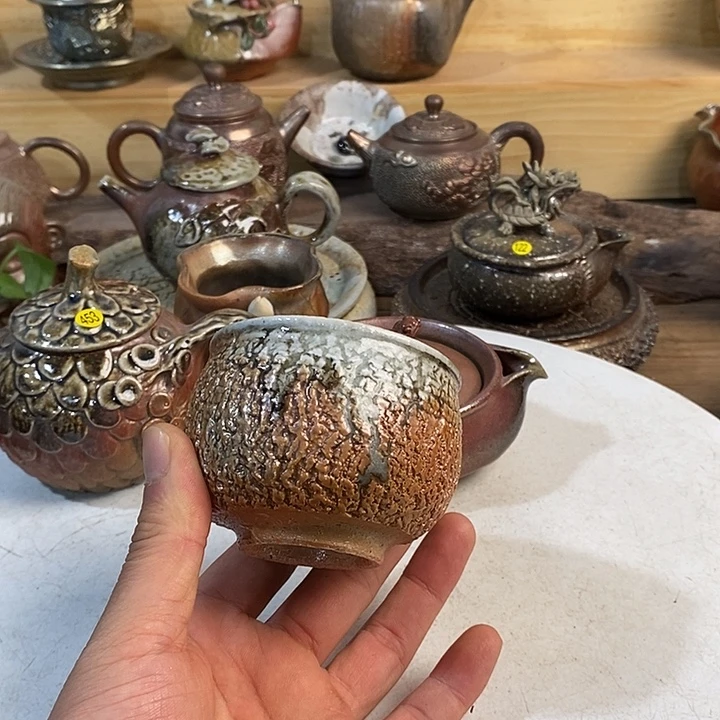 杯柴烧手工制作工艺