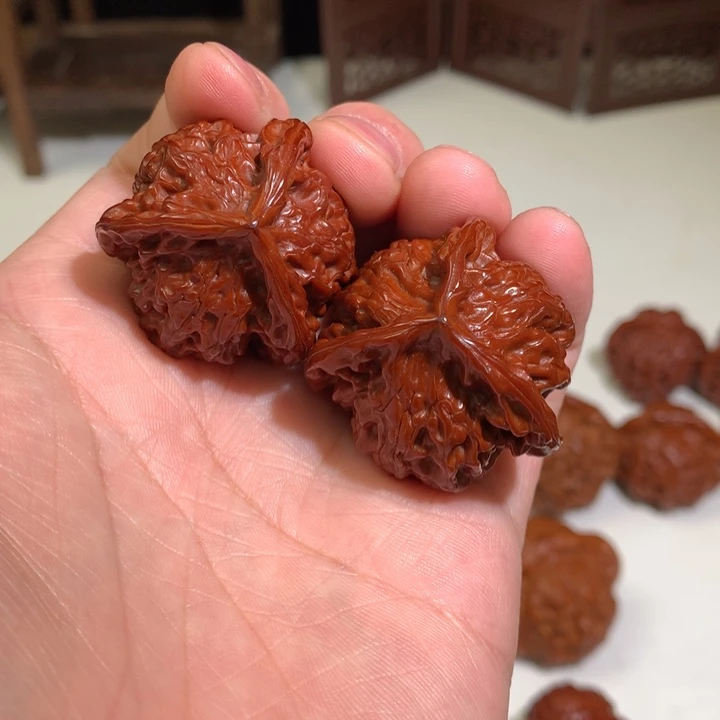 文玩核桃把件盘山002