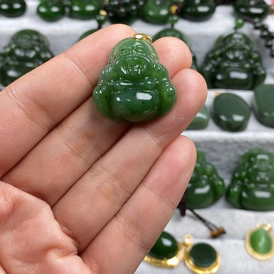 和田玉（碧玉）未镶嵌颈饰