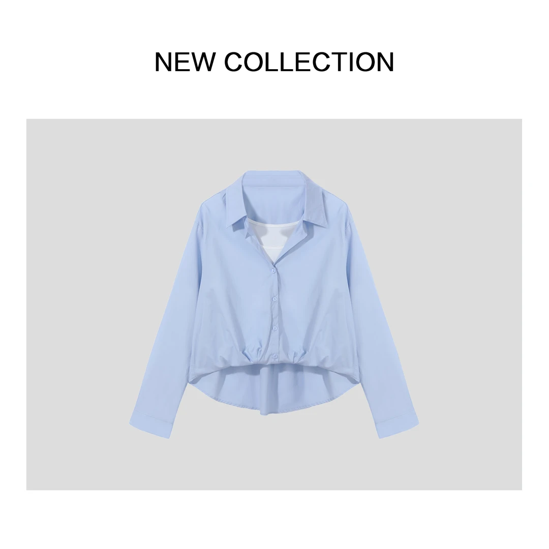 【粉丝专属】新款优雅时尚设计感女士衬衫 C5516015B 015B