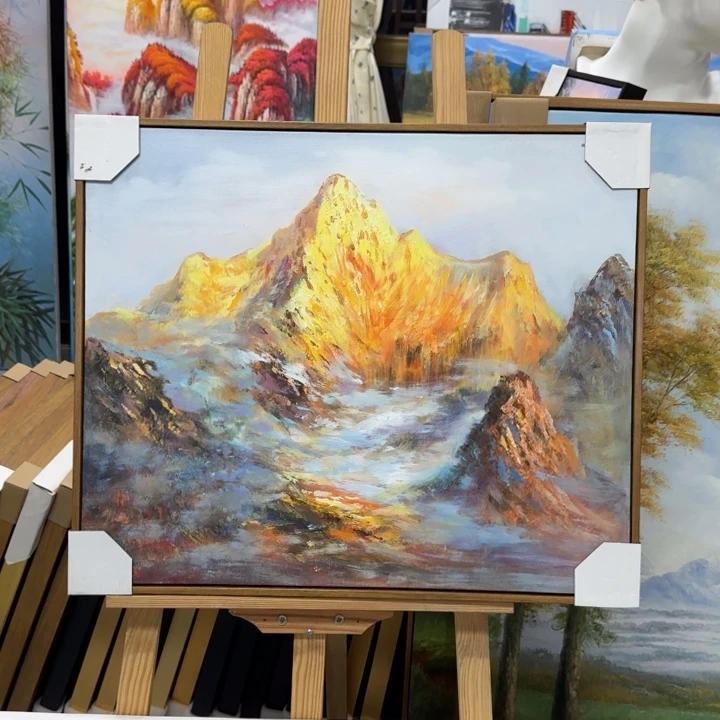 油画油画作品入选全国