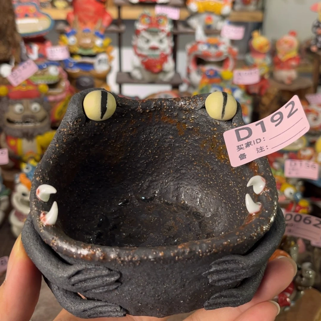 泥塑纯手工茶宠摆件