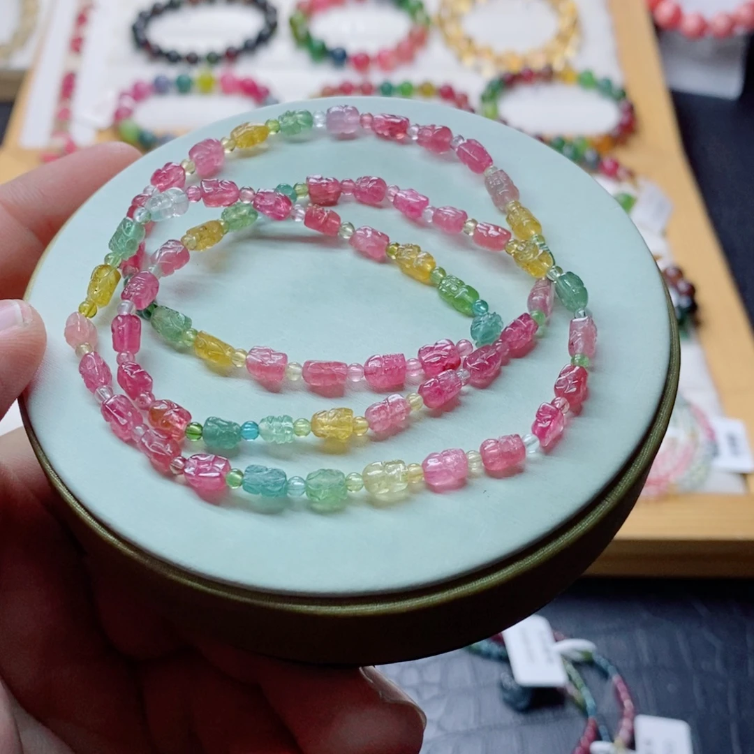 未镶嵌碧玺碧玺手链