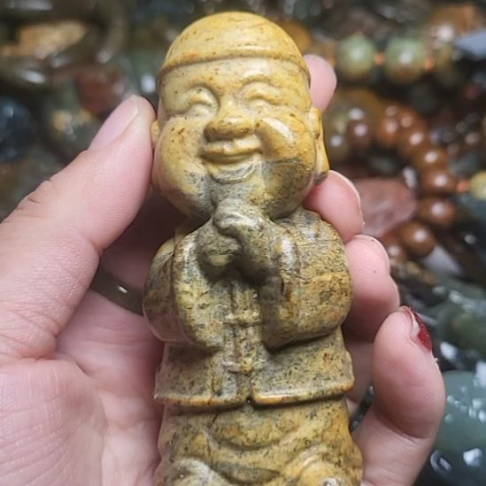 岫岩河磨玉（透闪石质玉）未镶嵌挂件