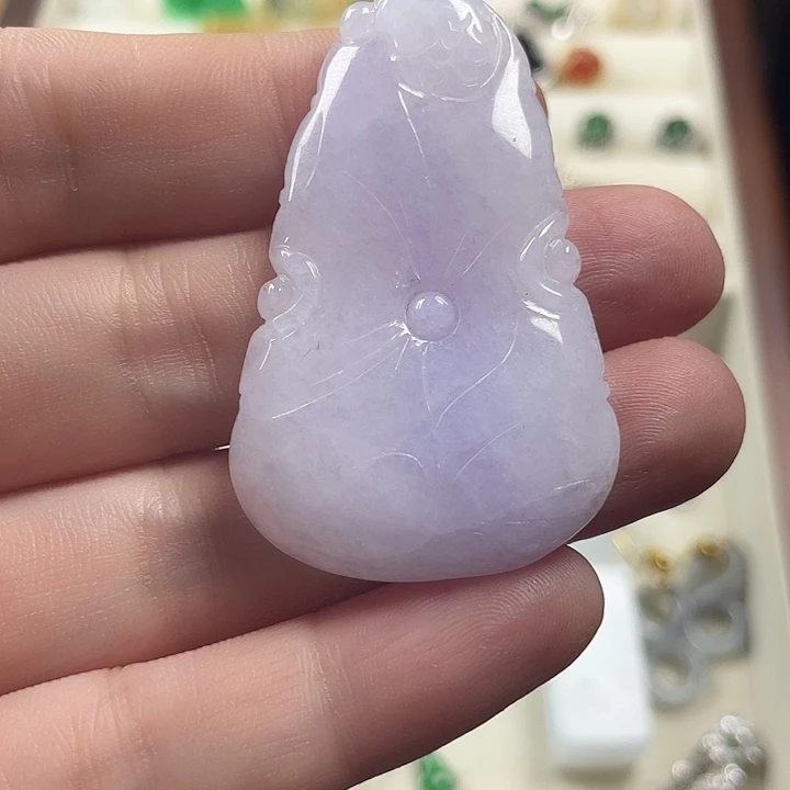 翡翠未镶嵌颈饰天然翡翠