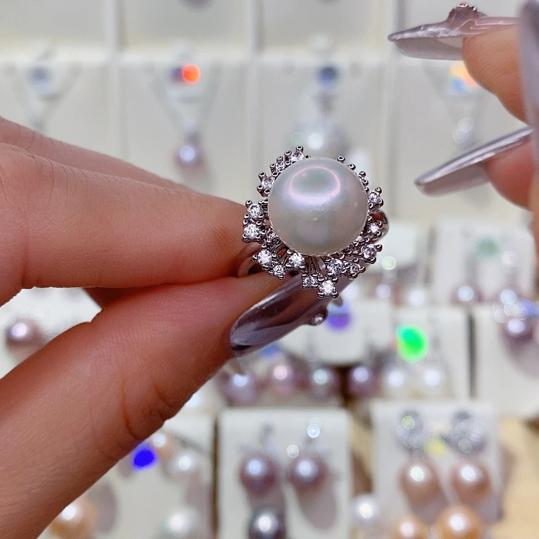 淡水珍珠未镶嵌戒指