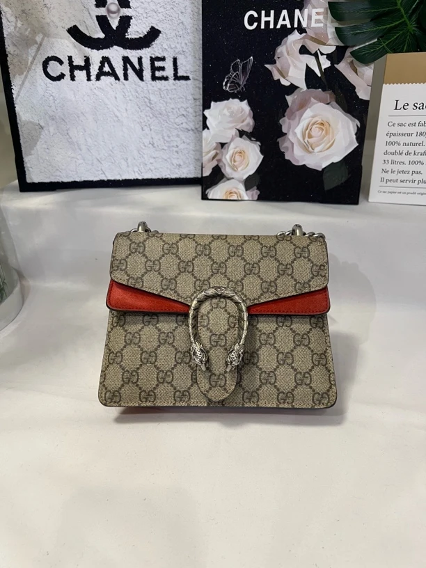 95新 GUCCI/古驰 兔兔奢/古驰小号酒神包/241220003