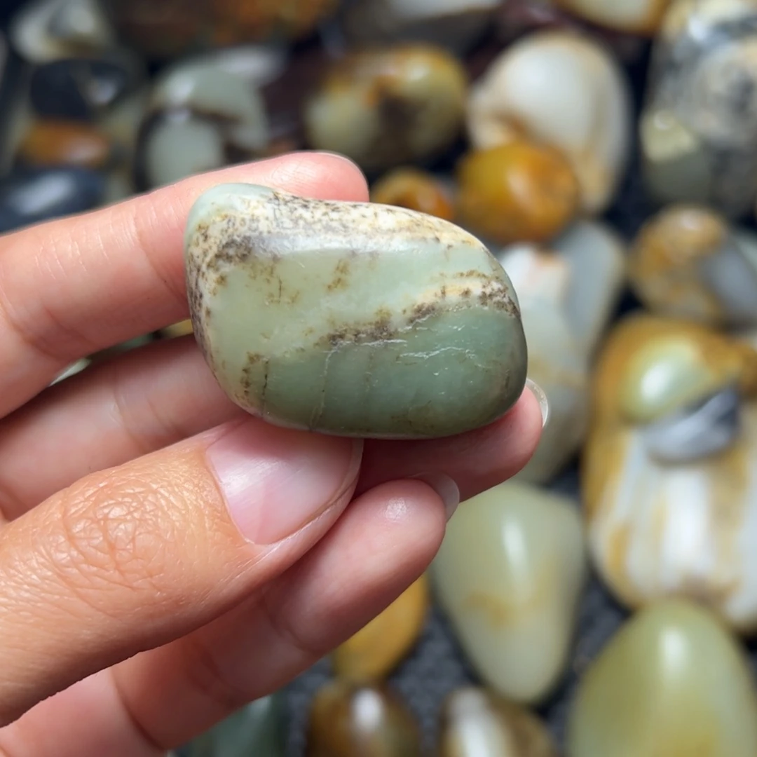 和田玉未镶嵌挂件101