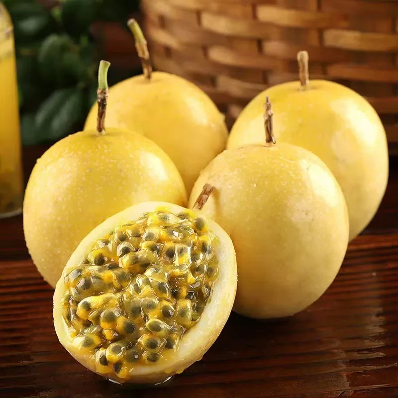 百香果新鲜水果当季黄晶果大果汁原浆钦蜜整箱包邮甜G