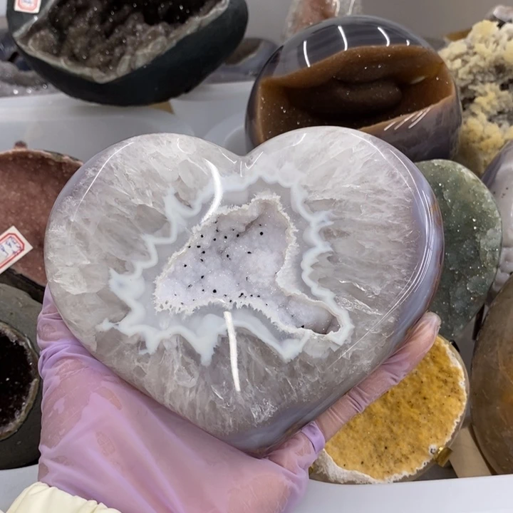 珠宝半成品未镶嵌紫晶78