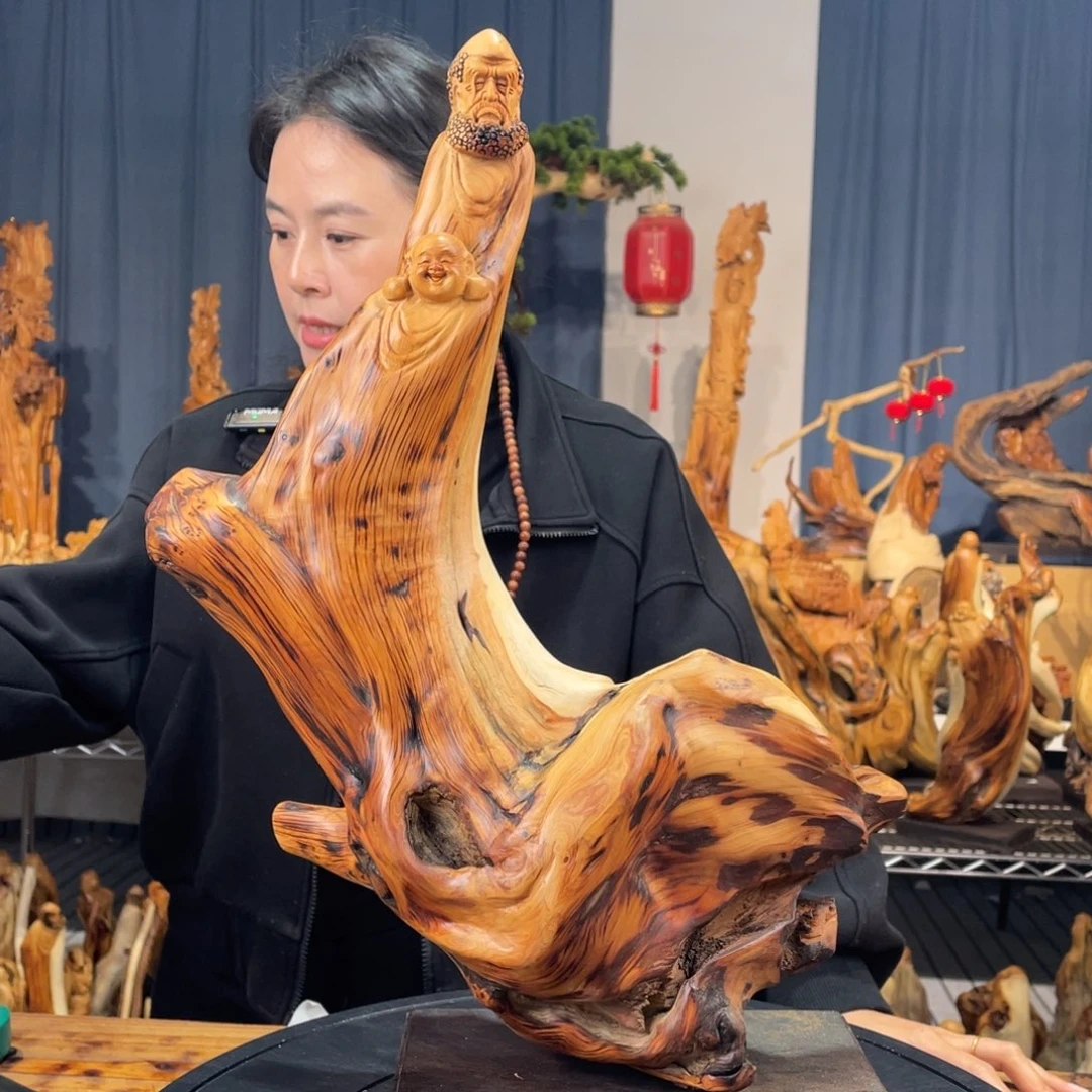 柏木（崖柏）随型摆件